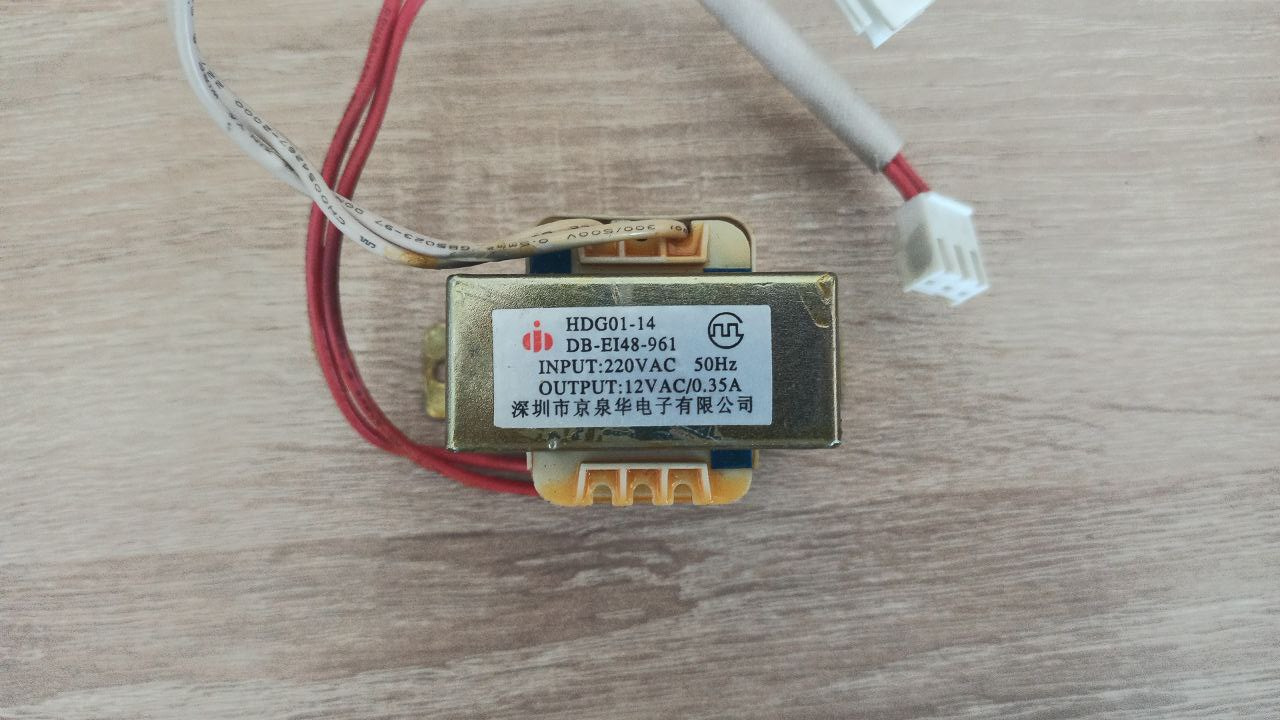 Купить Трансформатор внутреннего блока кондиционера Whirpool AMB 877, AS-18HR4FD / HDG01-14, DB-EI48-961, 220VAC, 50Hz, 0.35A - цены в Севастополе