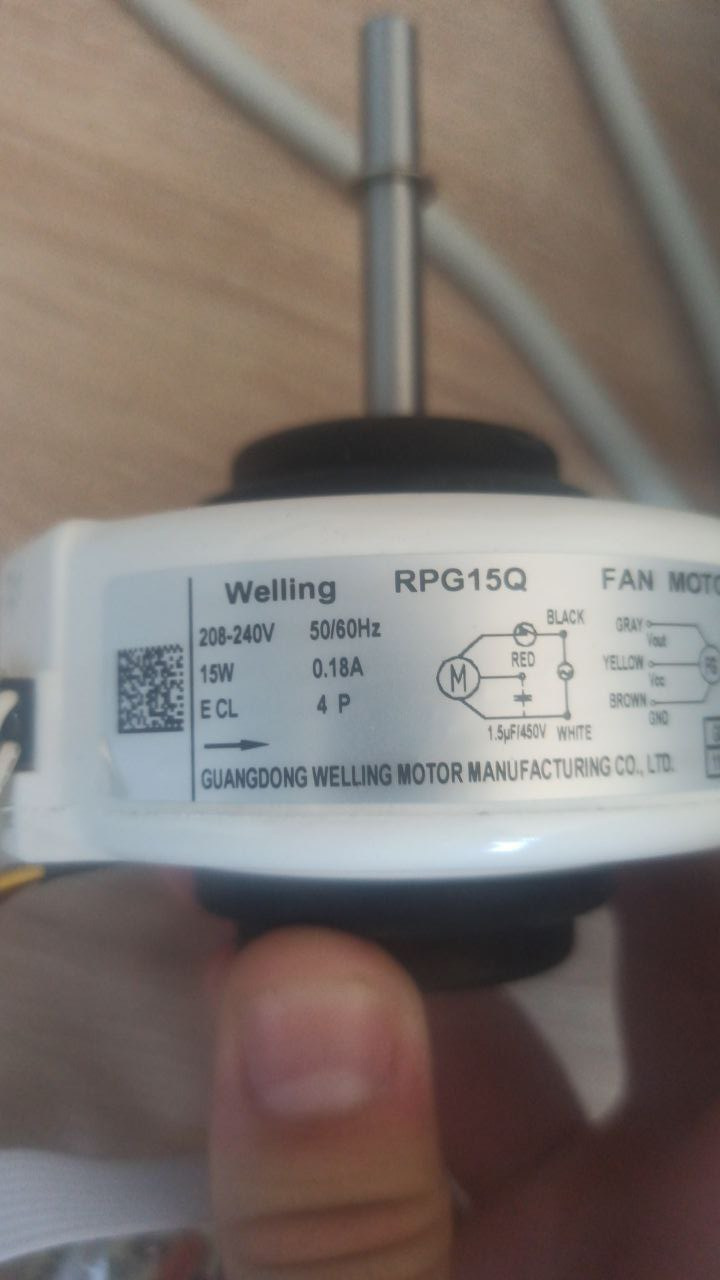Купить Мотор внутреннего блока кондиционера Wisnow TAC-07CHSA/Z/I / RPG15Q - цены в Севастополе