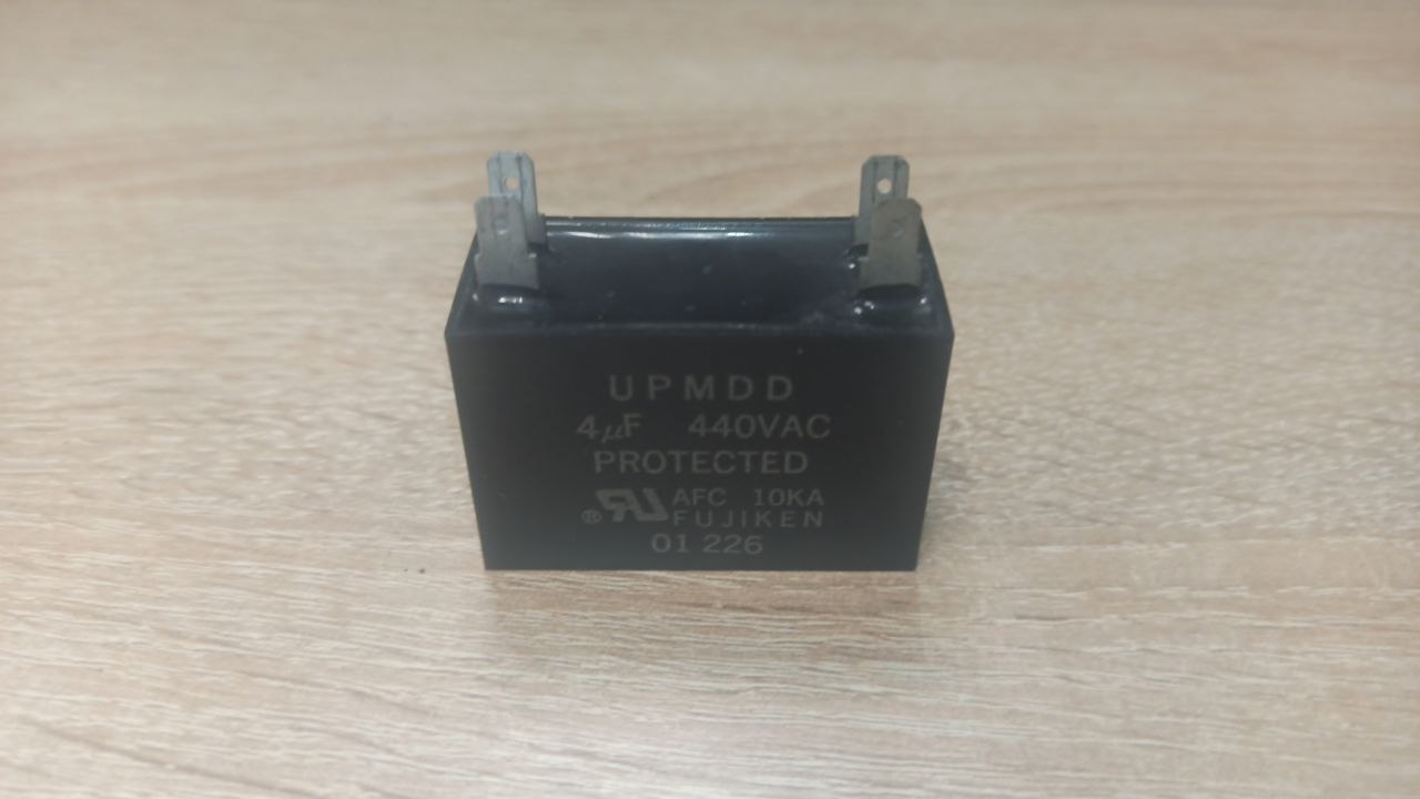 Купить Конденсатор вентилятора наружного блока кондиционера Sanyo SAP-C181GHA / UPMDD, 4uF, 440VAC - цены в Севастополе